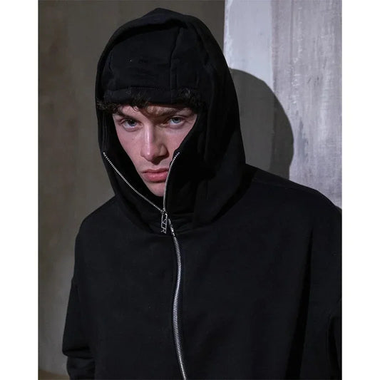 Unisex Balaclava Hoodie front view
