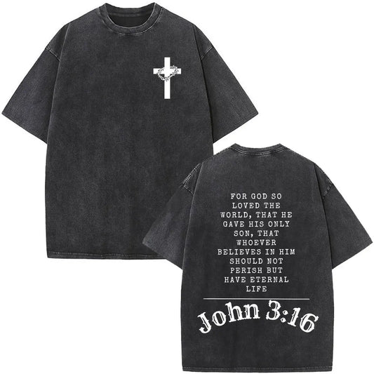 Faith Over Fear Graphic Oversized T-Shirt
