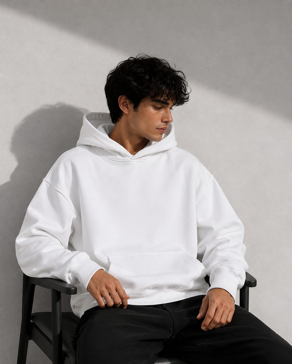 Men's 500GSM Heavy Weight Hoodie | Thick Cotton Pullover Sweatshirt | Autumn Winter