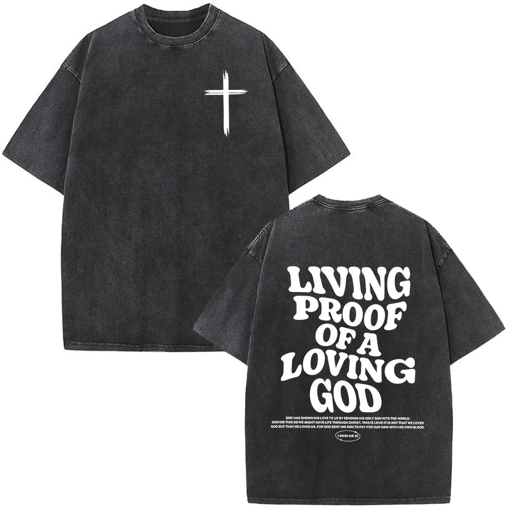 Faith Over Fear Graphic Oversized T-Shirt