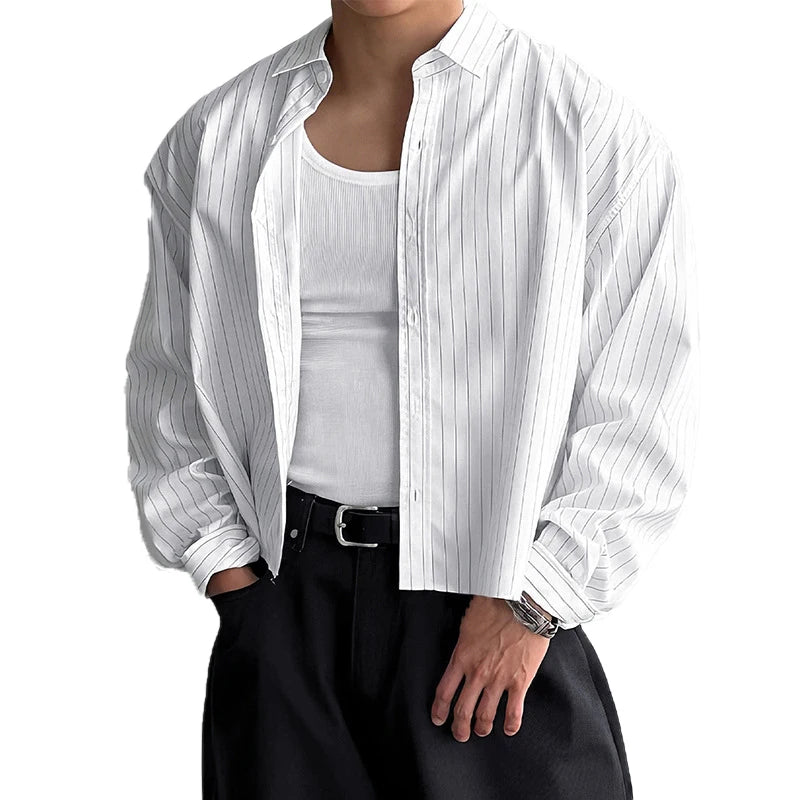 Men's Striped Shirts front view