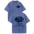 Custom Logo Hip Hop Oversized Washed Tee front view