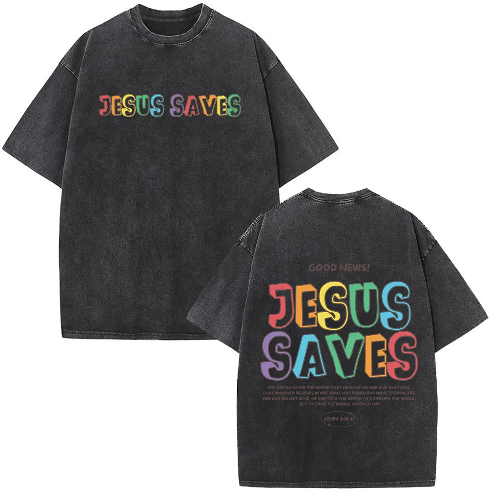 Faith Over Fear Graphic Oversized T-Shirt