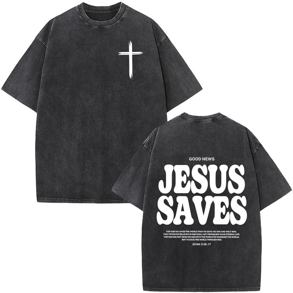 Faith Over Fear Graphic Oversized T-Shirt