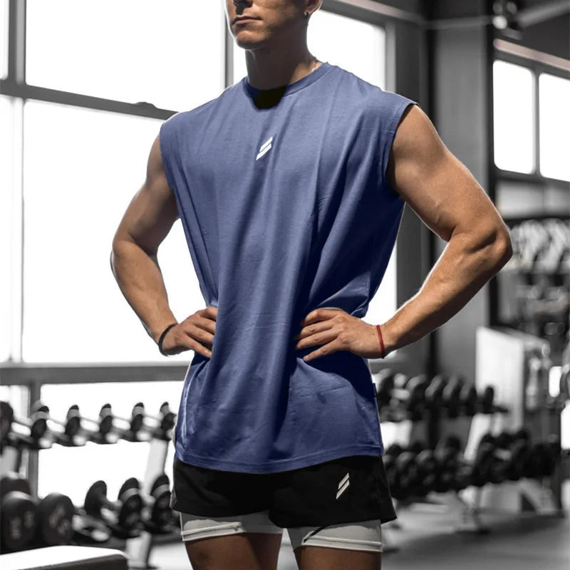 Men's Sleeveless Gym Vest