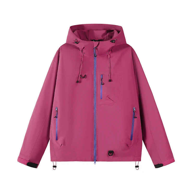 Pink Windbreaker Jacket