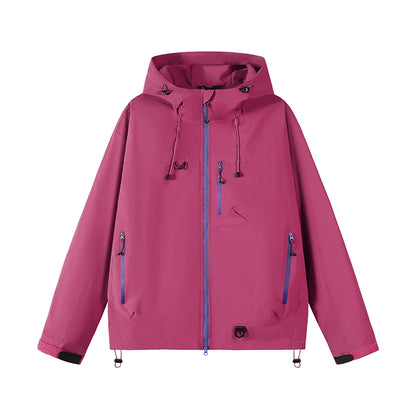 Pink Windbreaker Jacket
