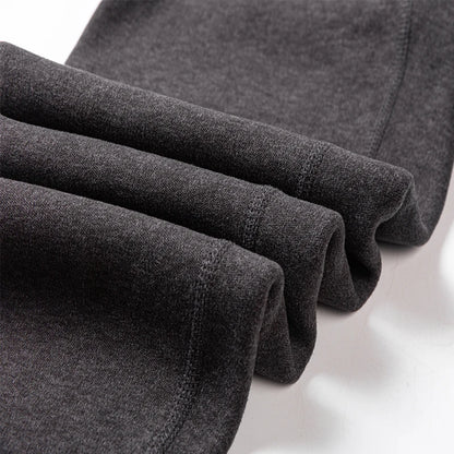 Men's Winter Thermal Fleece Leggings | Warm Underwear Pants for Cold Weather