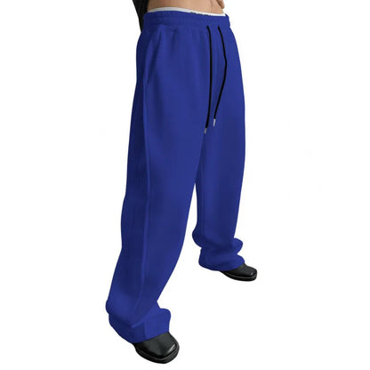 Men's Winter Drawstring Sports Trousers