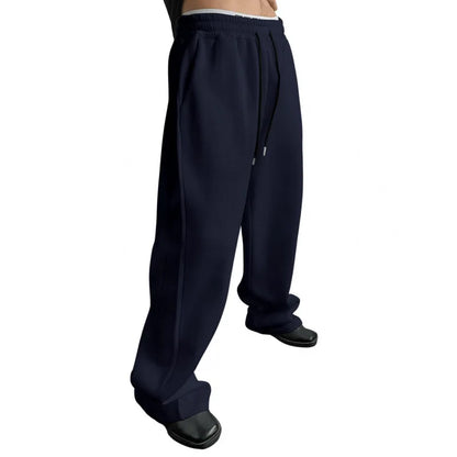 Men's Winter Drawstring Sports Trousers