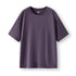 Men’s Purple Cotton Crew Neck T-Shirt
