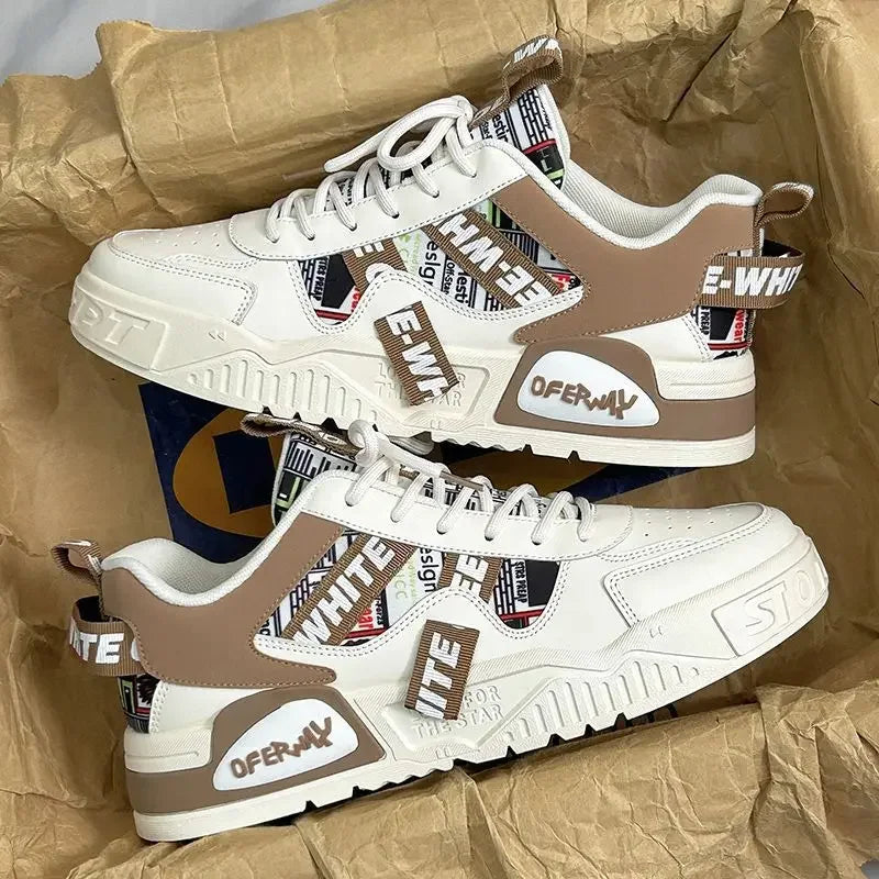 Men's Casual Leather Sneakers