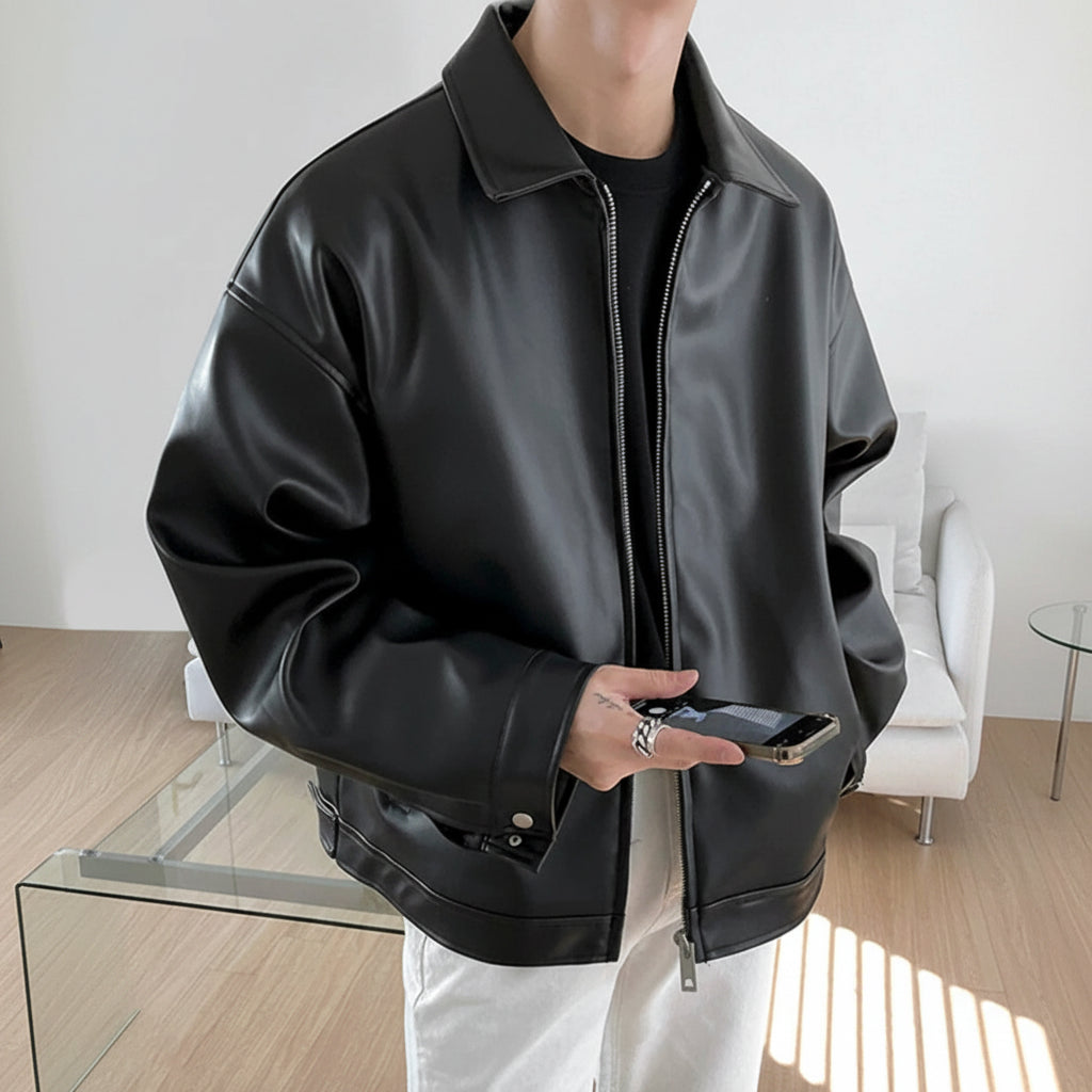 Men's PU Leather Jacket