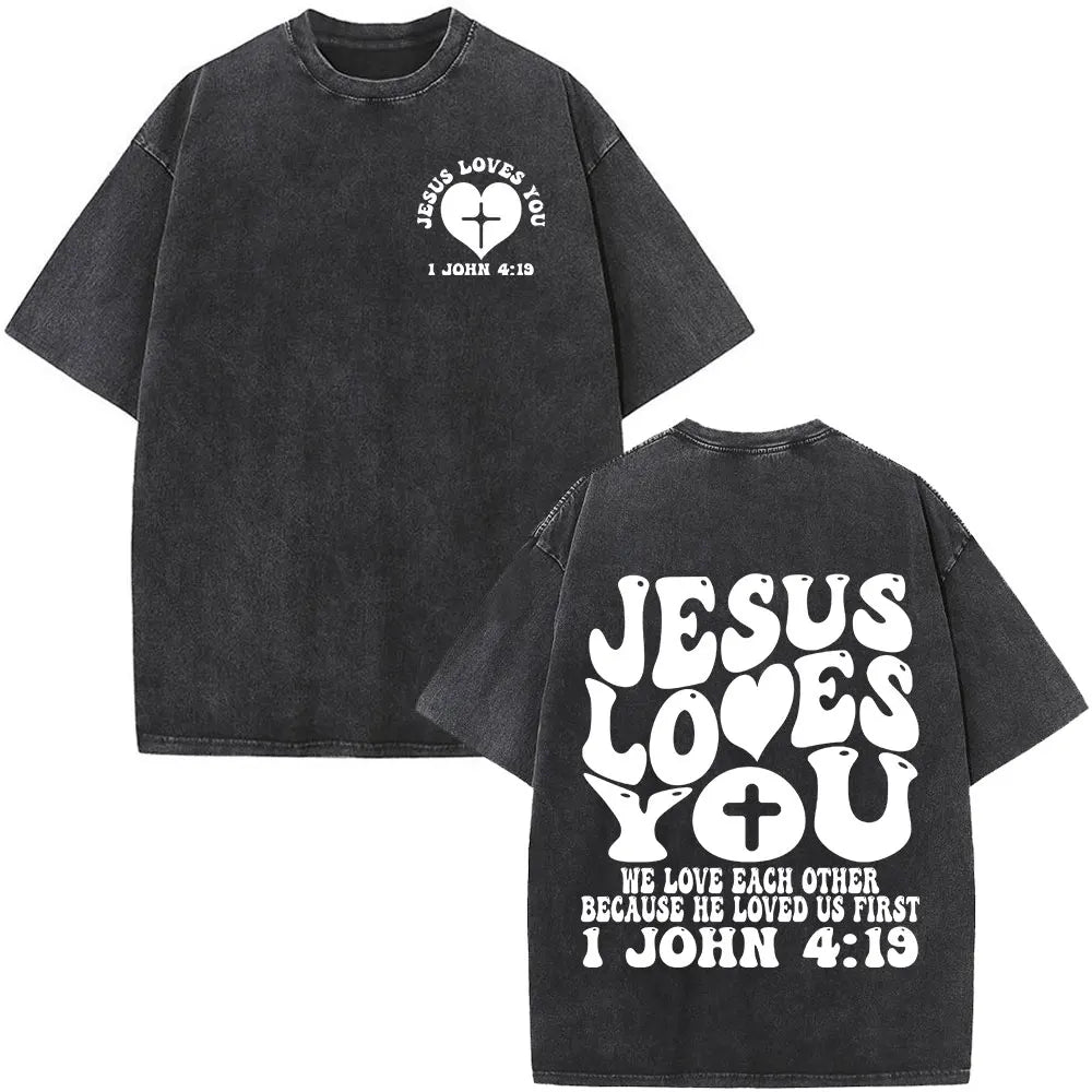Faith Over Fear Graphic Oversized T-Shirt