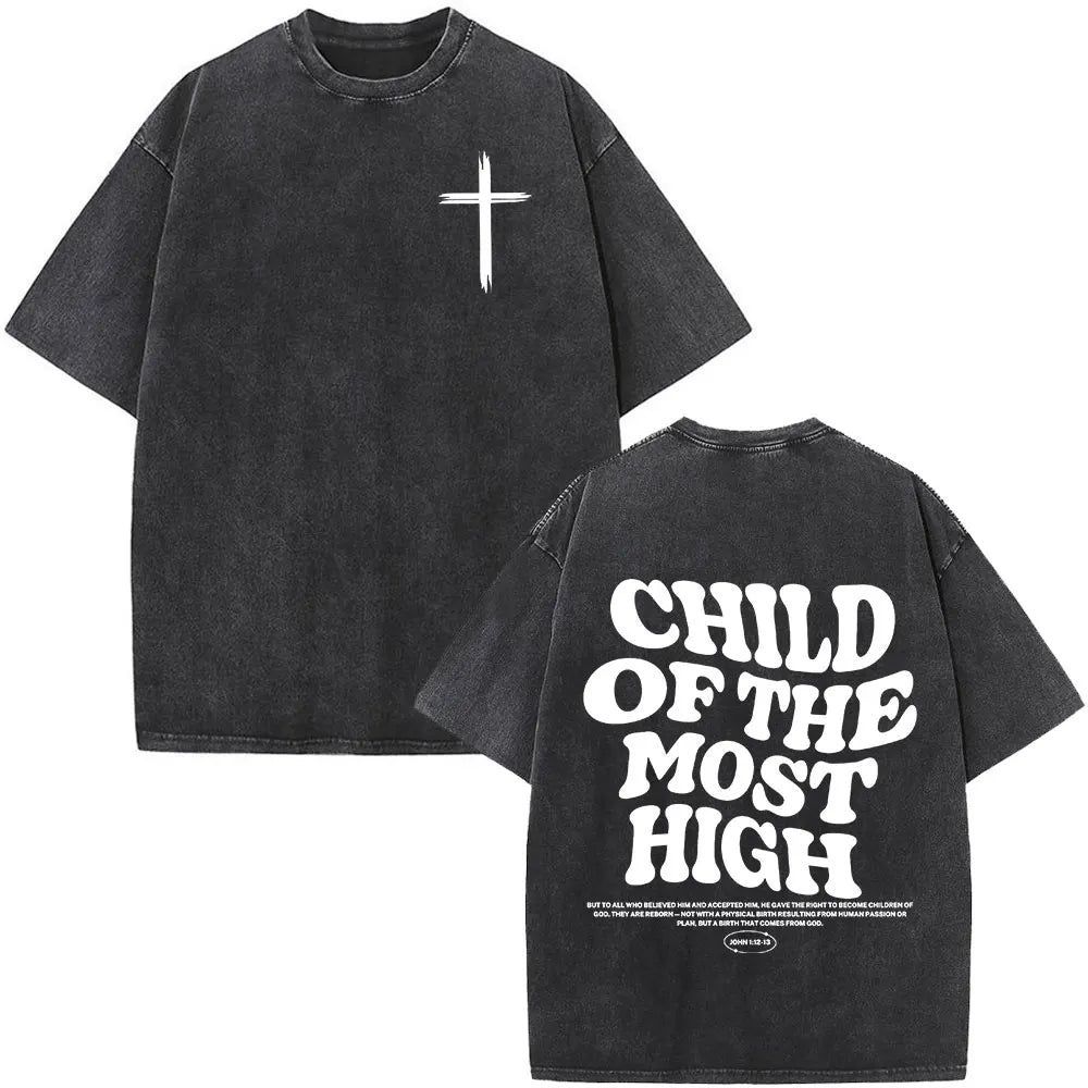 Faith Over Fear Graphic Oversized T-Shirt