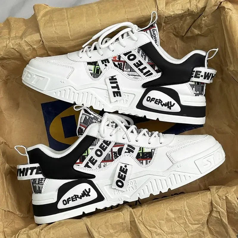 Men's Casual Leather Sneakers
