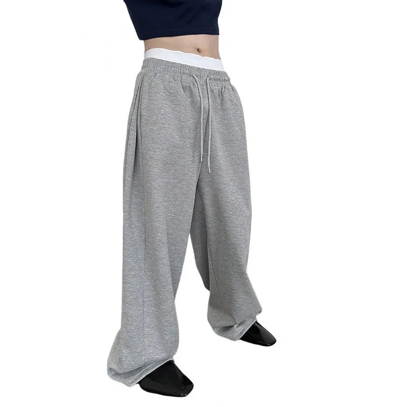 Men's Winter Drawstring Sports Trousers
