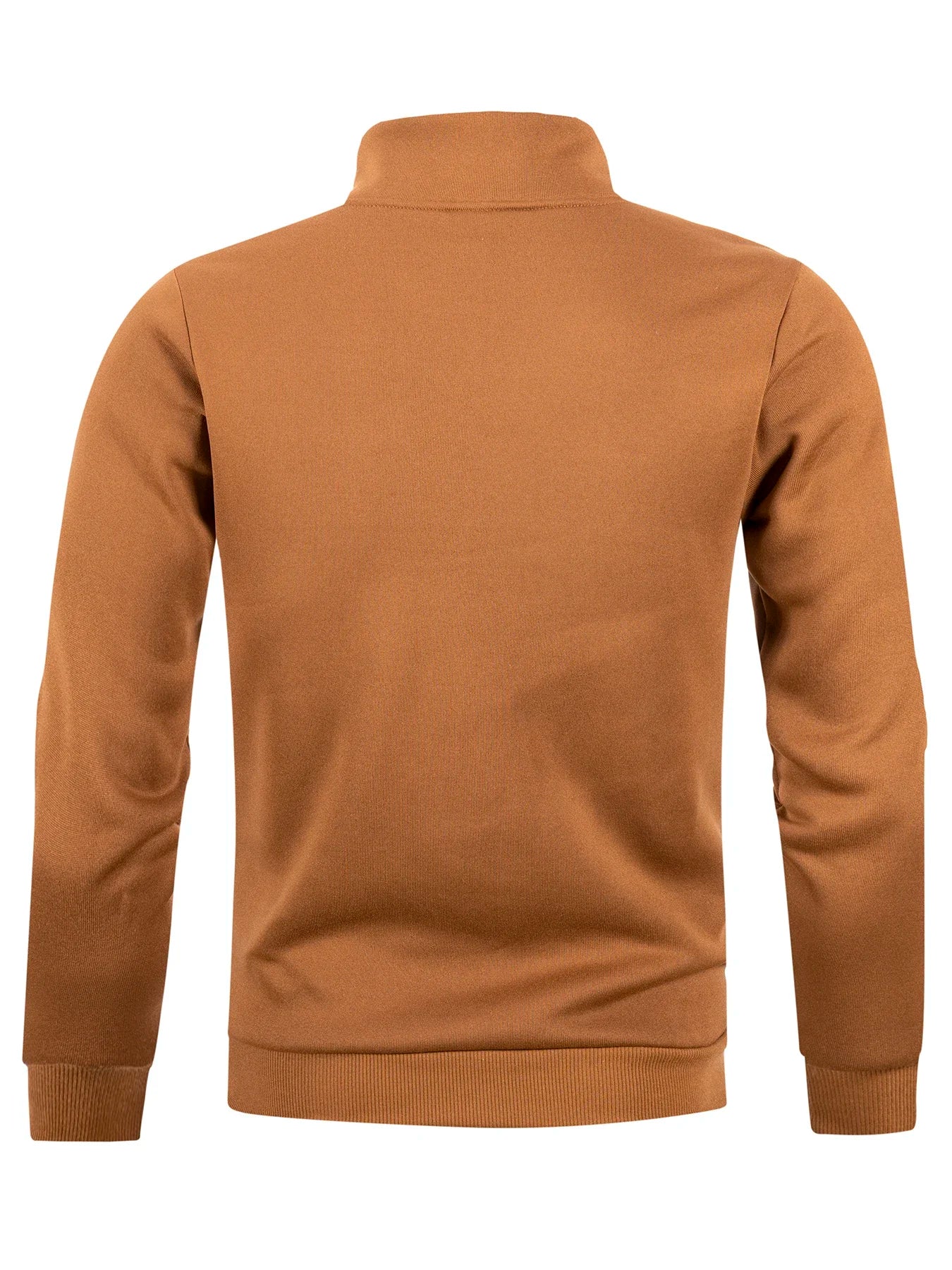 Men's Turtleneck Zipper Pullover Sweater