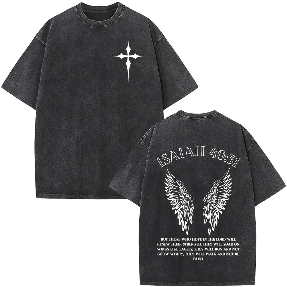 Faith Over Fear Graphic Oversized T-Shirt