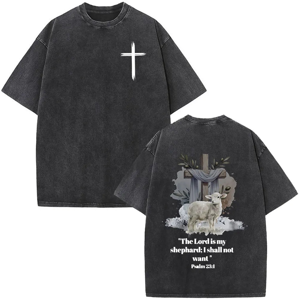 Faith Over Fear Graphic Oversized T-Shirt