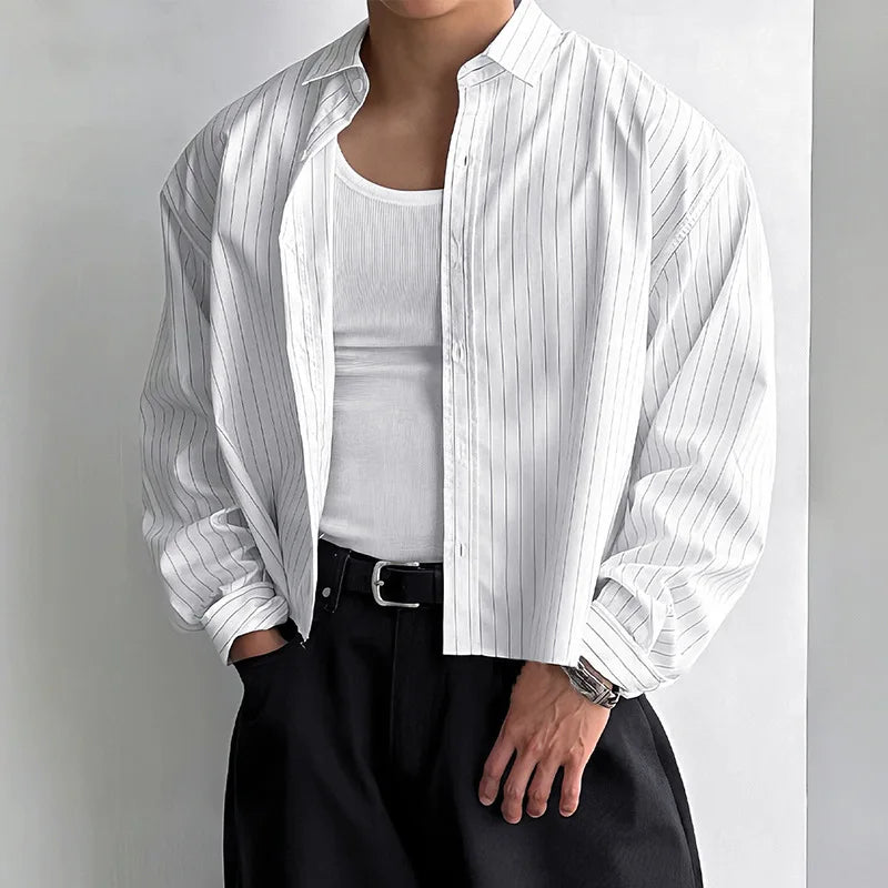 Men's Striped Shirts front view