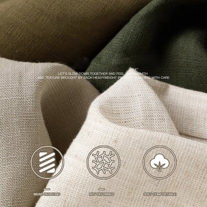 100% Cotton Linen Long Sleeve Baggy Shirt