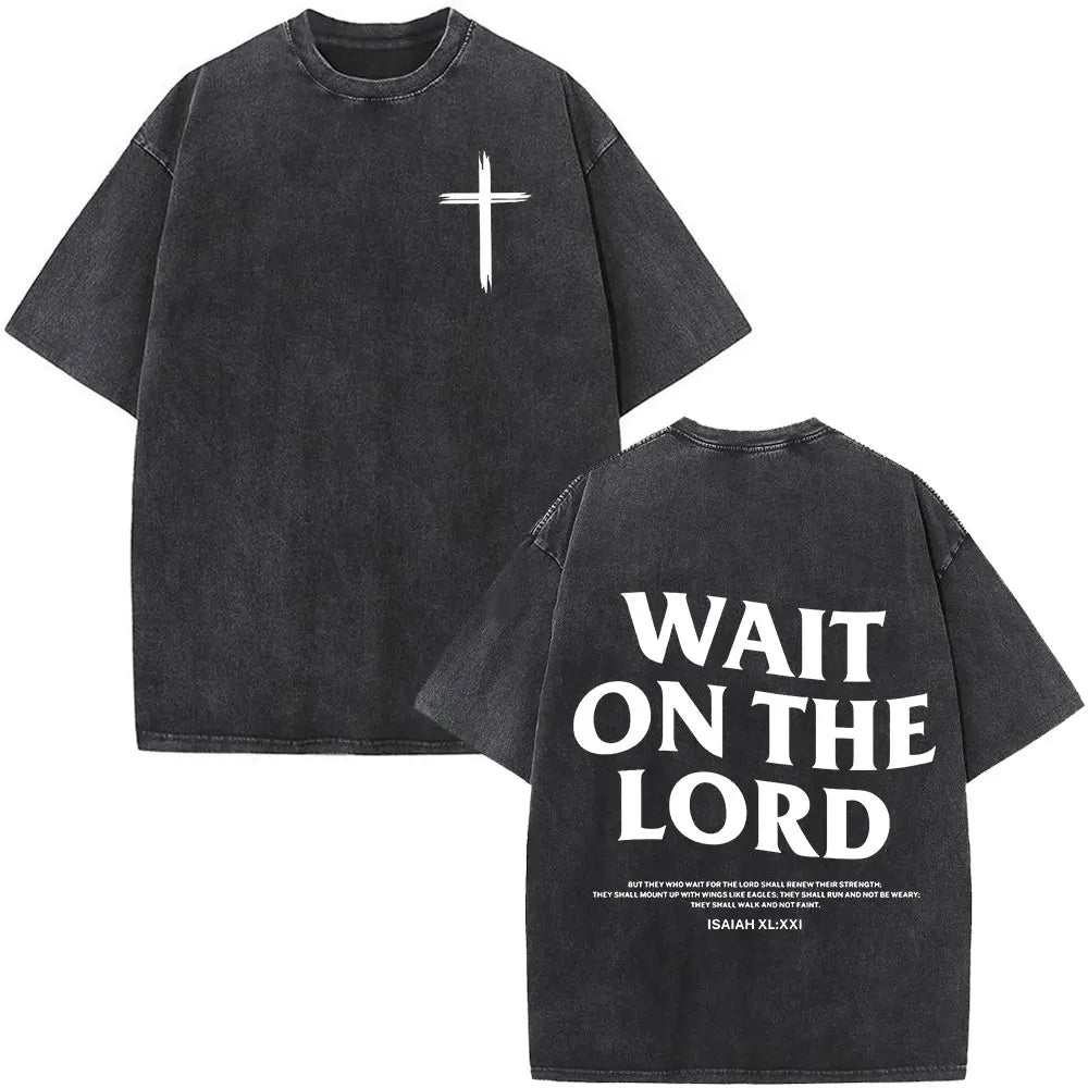 Faith Over Fear Graphic Oversized T-Shirt