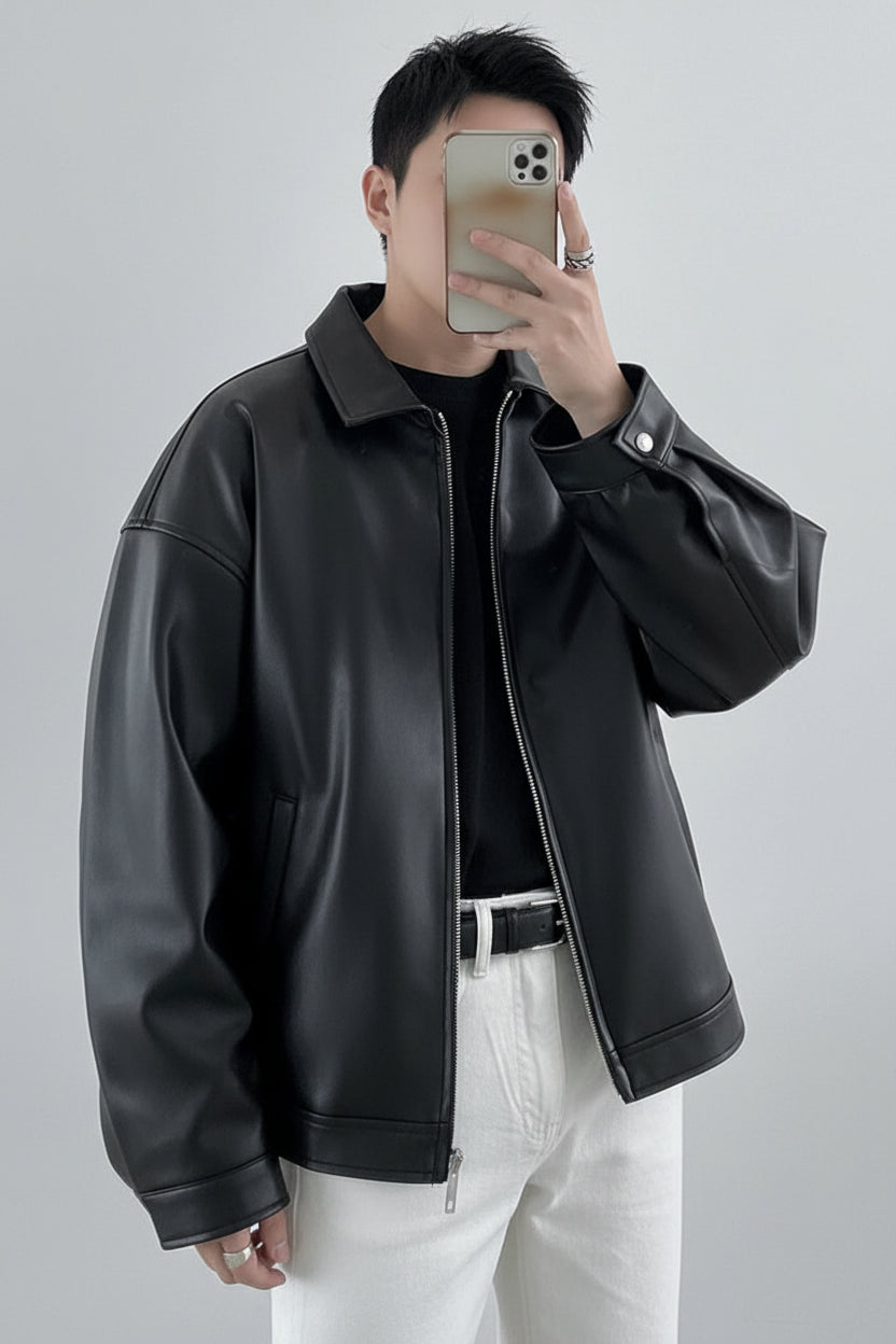 Men's PU Leather Jacket