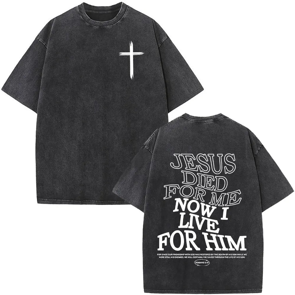 Faith Over Fear Graphic Oversized T-Shirt