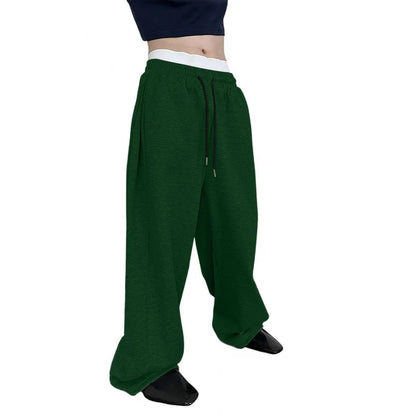 Men's Winter Drawstring Sports Trousers