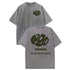 Custom Logo Hip Hop Oversized Washed Tee front view