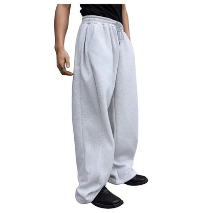 Men's Winter Drawstring Sports Trousers