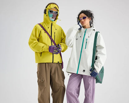 Unisex Hooded Zip-Up Outdoor Jacket